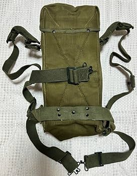 米軍 実物 地雷探知器用バッテリーバッグ