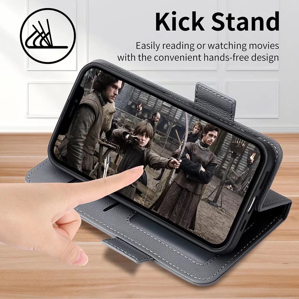 SEEKO Cover Portafoglio Per Oppo Reno7 4G - Custodia Con Foglie E Gatto In Rilievo - Verde - 4