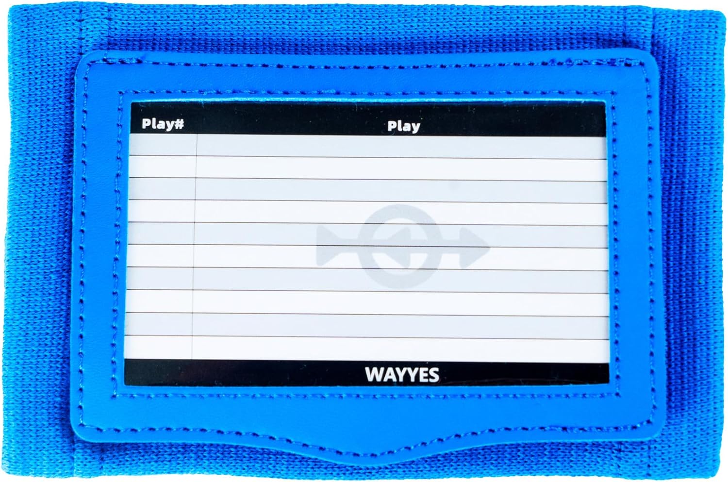 Football Play Wristbands for Adults - QB WR Playbook Wristband | Wrist Coach for Basketball，Softball, Baseball & More Sports | Machine Washable - 10 Pack