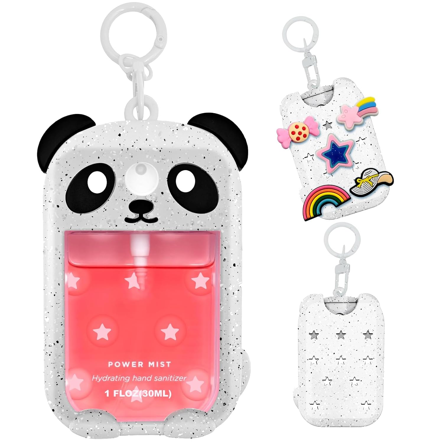 Touchland Panda Silicone Case for Hand Sanitizer – Cute Travel Cover