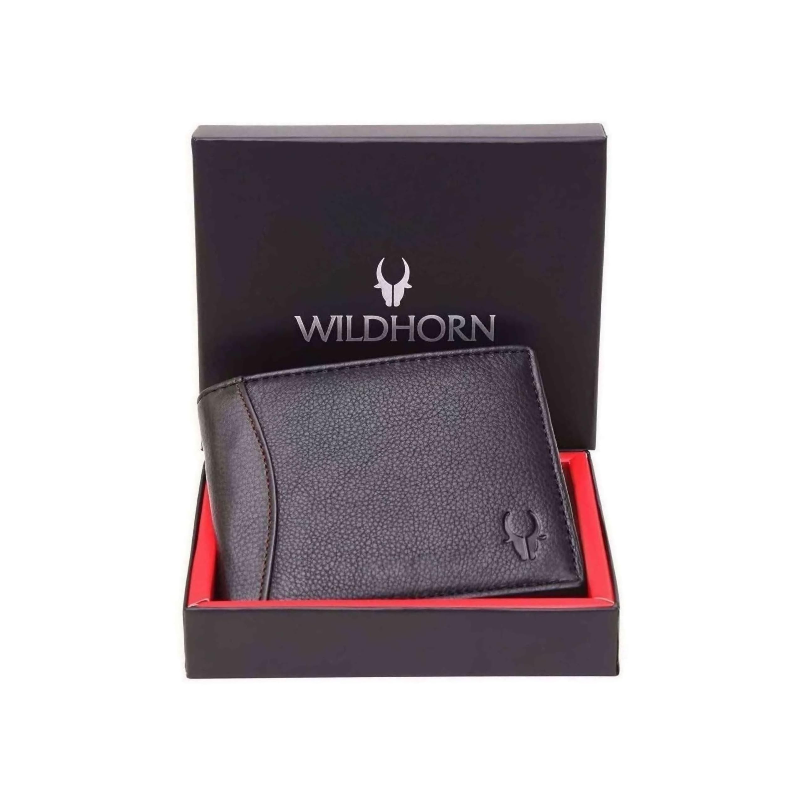 Black Leather Wallet for Men-image-9