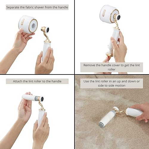 Miniatura 8 de SALAV IS-900A - Vaporizador de ropa de mano retro + plancha, placa de vapor de cerámica, 1000 vatios de vapor, elimina las arrugas en la ropa