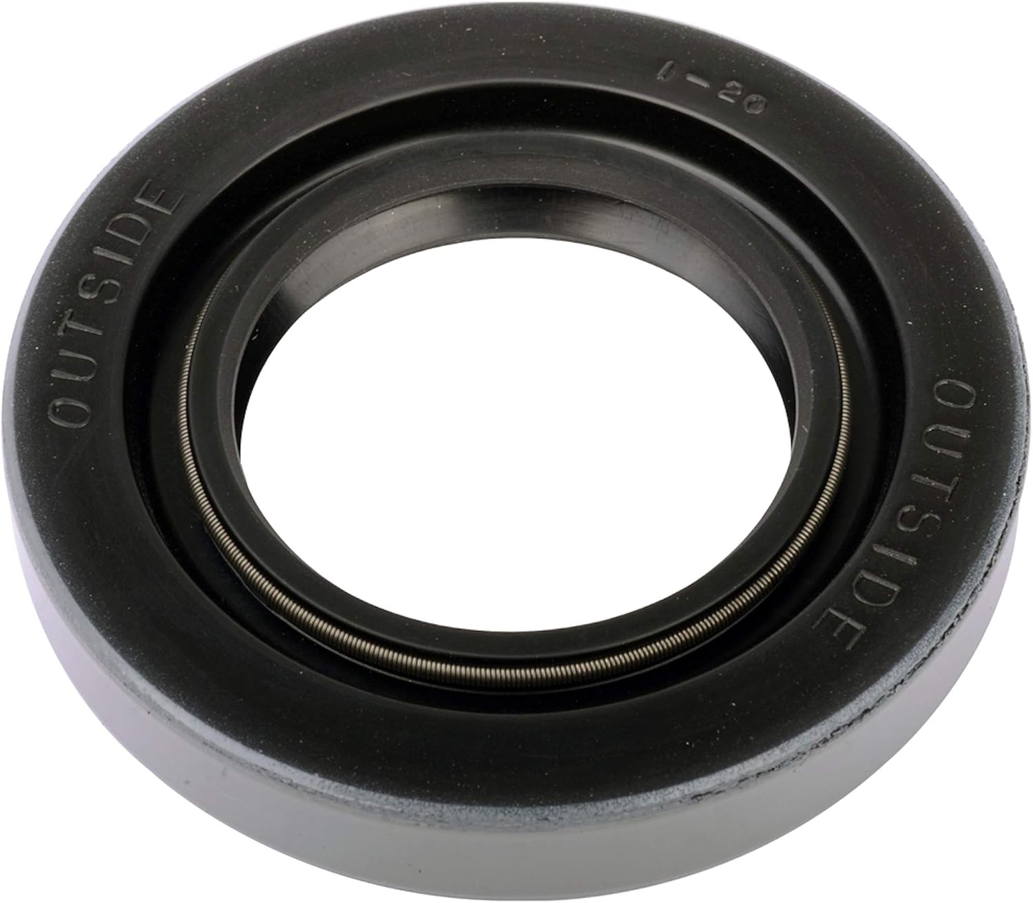 SKF 17720 Transfer Case Front Output Shaft Seal Spring Loaded Dual Lip Multiple Fluid Control with Teflon Wafer Compatible with Chevrolet 1/2 Ton C1500 K1500