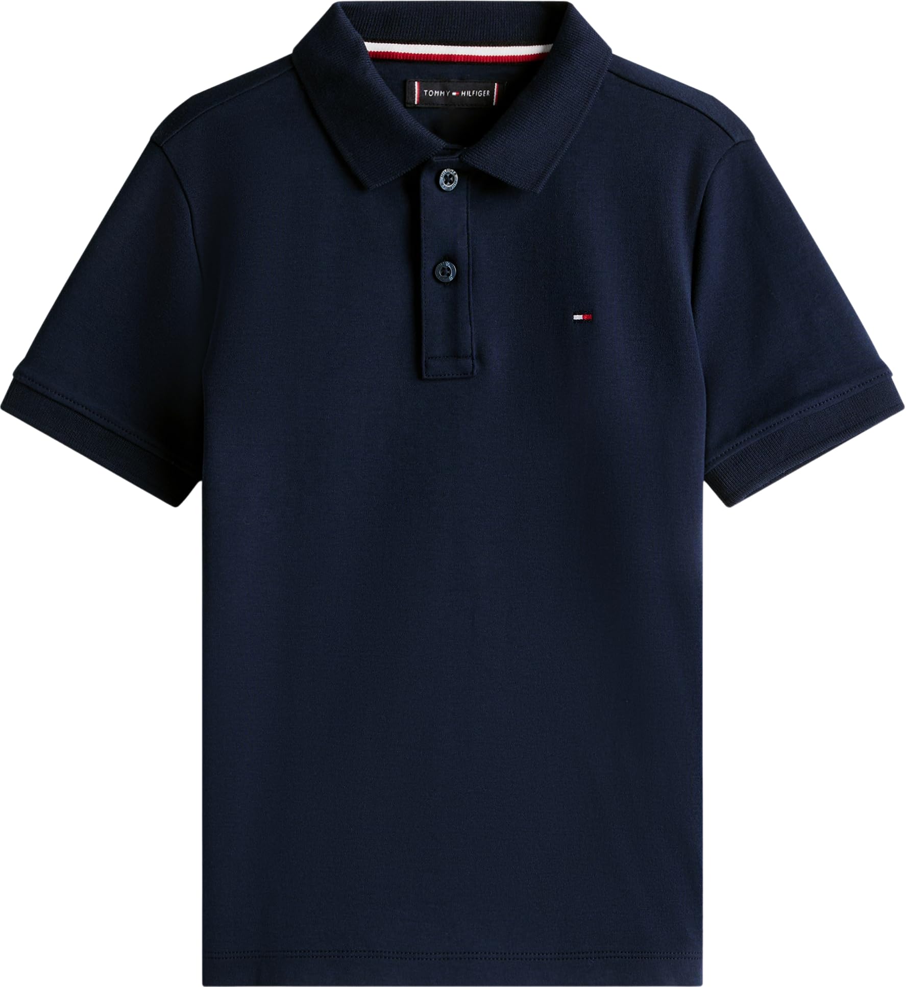 Tommy Hilfiger Jungen Interlock RWB Polo Ss Kb0kb10007 Polos (1er Pack)