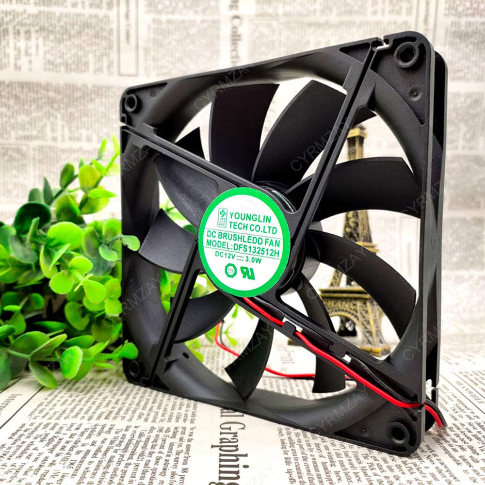Ventilatore Di Raffreddamento 12V 3.0W Per YOUNGLIN DFS132512H | 13.5CM | Sostituzione Diretta - Foto 5