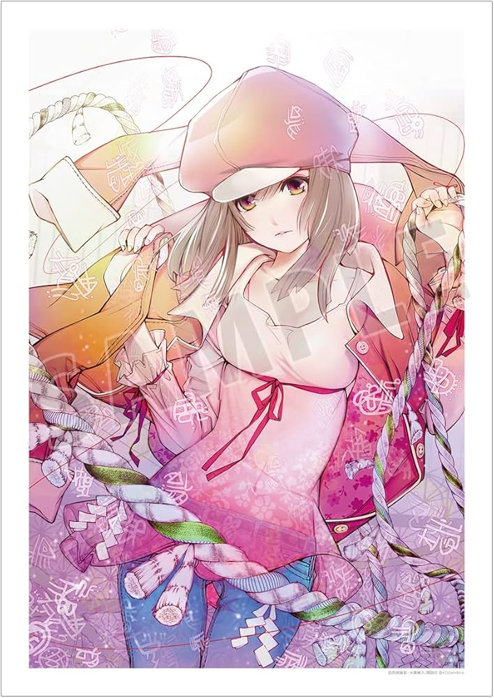 Amazon.co.jp: 漫画『化物語』 千石撫子 6巻表紙イラスト A3マット加工