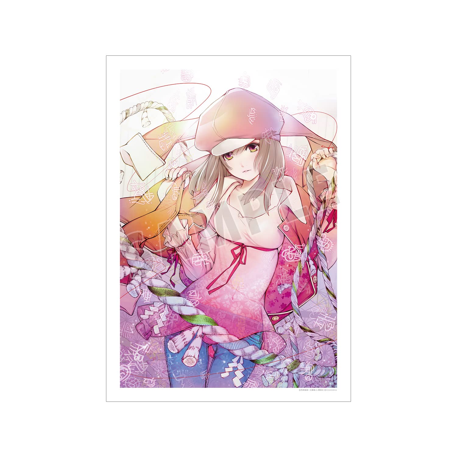 漫画 化物語 千石撫子 キャラファイングラフ アルマビアンカ