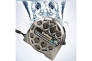 Cinta métrica de acero inoxidable de 25 pies, mecanismo retráctil y diseño hueco duradero