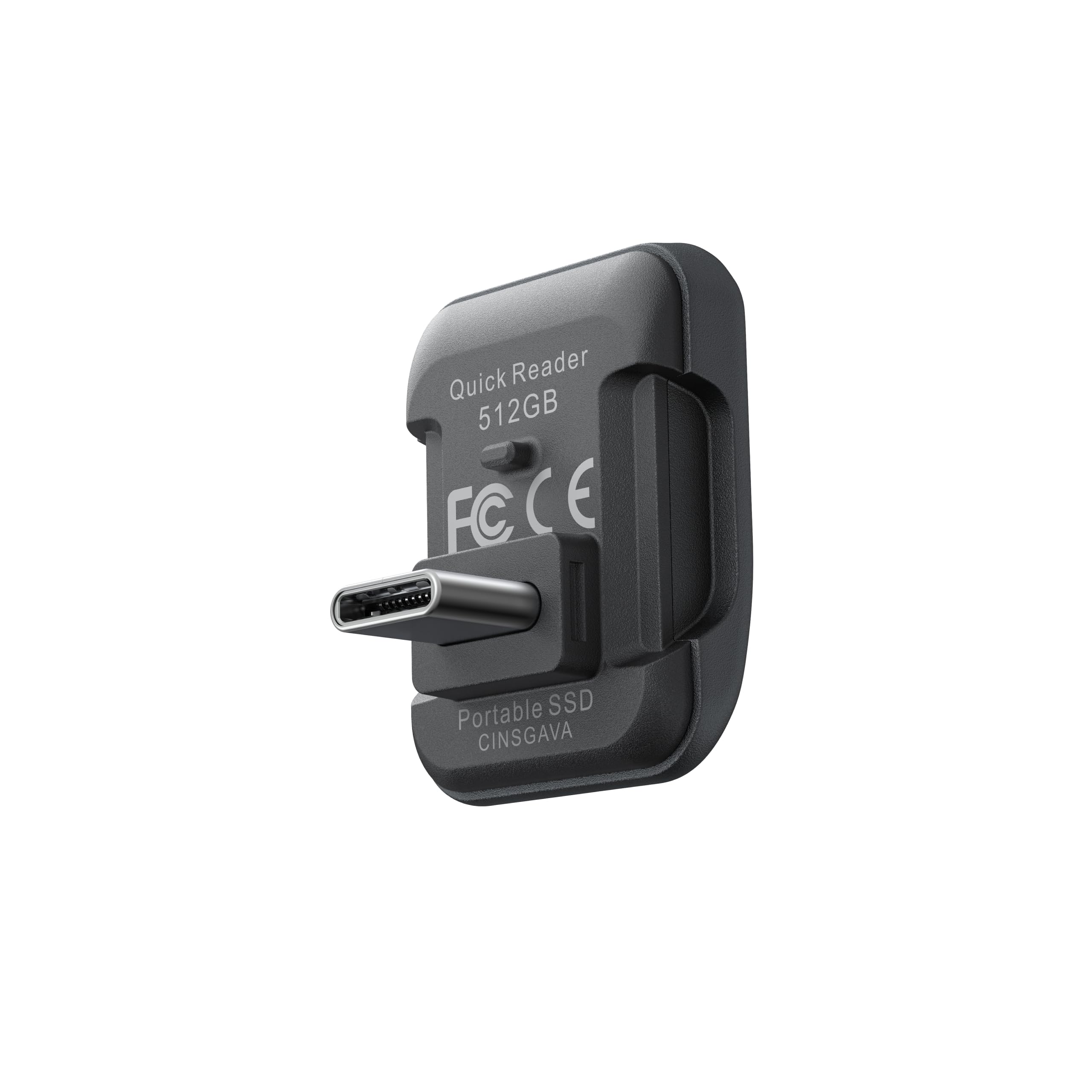 Insta360 SSD portatile Quick Reader 512 GB - Chiavetta USB-C esterna Ace Pro 2, X5, X4 Air, iPhone, Android e computer, sviluppata in collaborazione con Lexar per i creatori di contenuti - 5