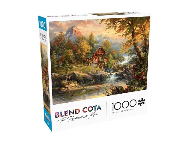 Foto 3 de 5 de Buffalo Games - Blend COTA - Cabaña de Verano - Rompecabezas de 1000 Piezas para Adultos