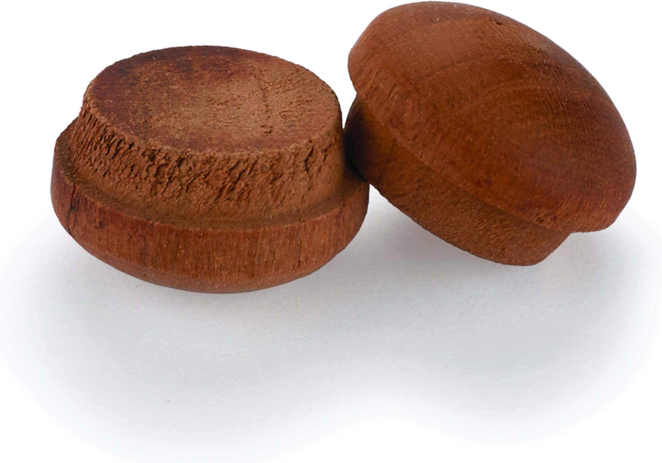 Cherry Button Top Screw Hole Plugs 1/2" 12 Pack