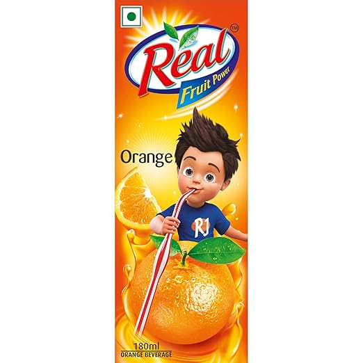 Real Orange Juice, 180 ml