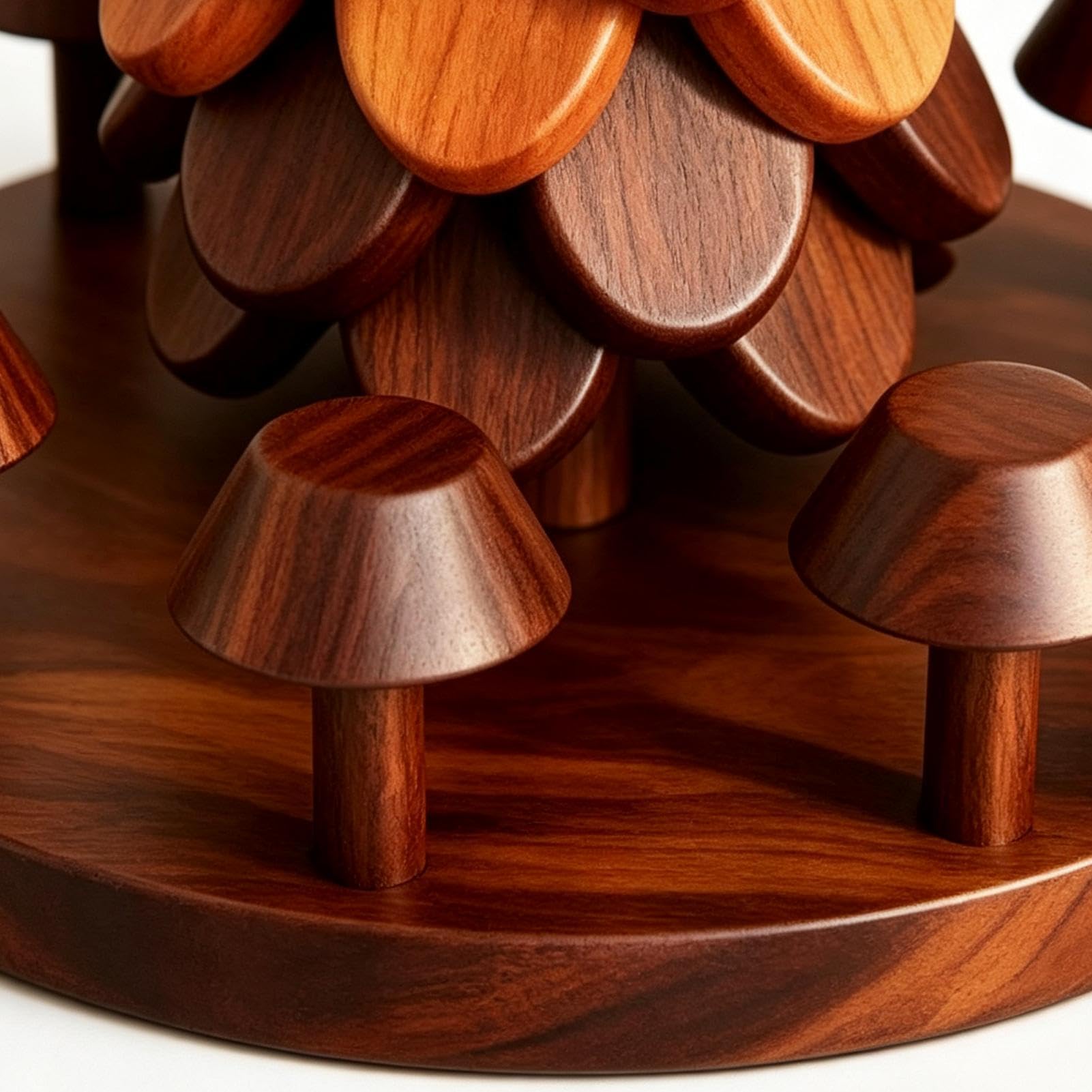 Christmas Tree Trivet Set – Wood 23.5x23.5x23.5cm 9.25x9.25x9.25in