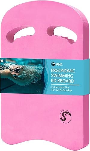 Miniatura 22 de Sunlite Sports Tabla de Patadas para Natación - Talla Única para Todos - Una Gran Ayuda de Entrenamiento para Niños y Adultos 2) Junior Amarillo,2)