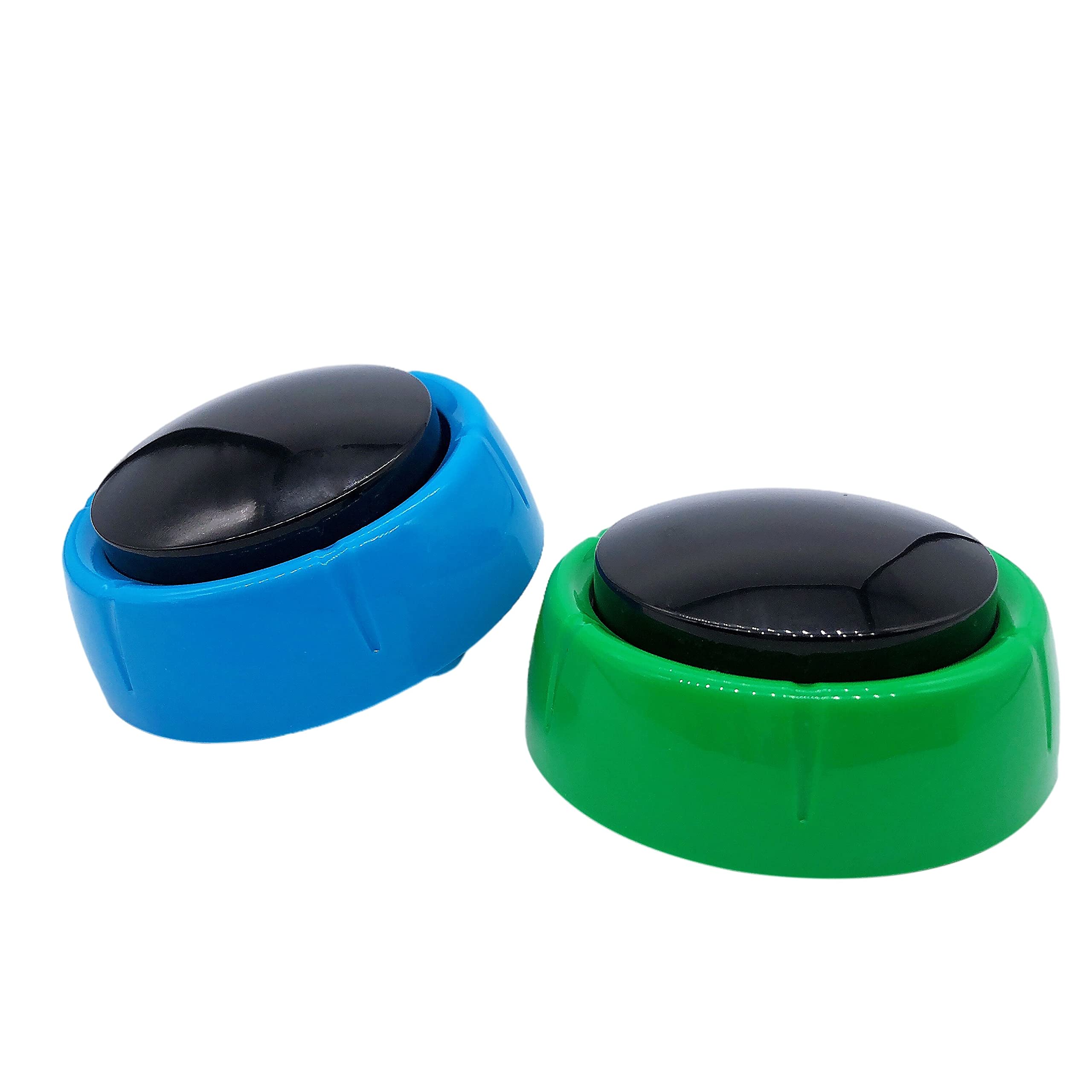 Poor Poor Dogs Train The Buzzer to Talk Recordable Dog Training Button Pet Talk Button 30 Second Recording Button Battery Included (2 Pieces)