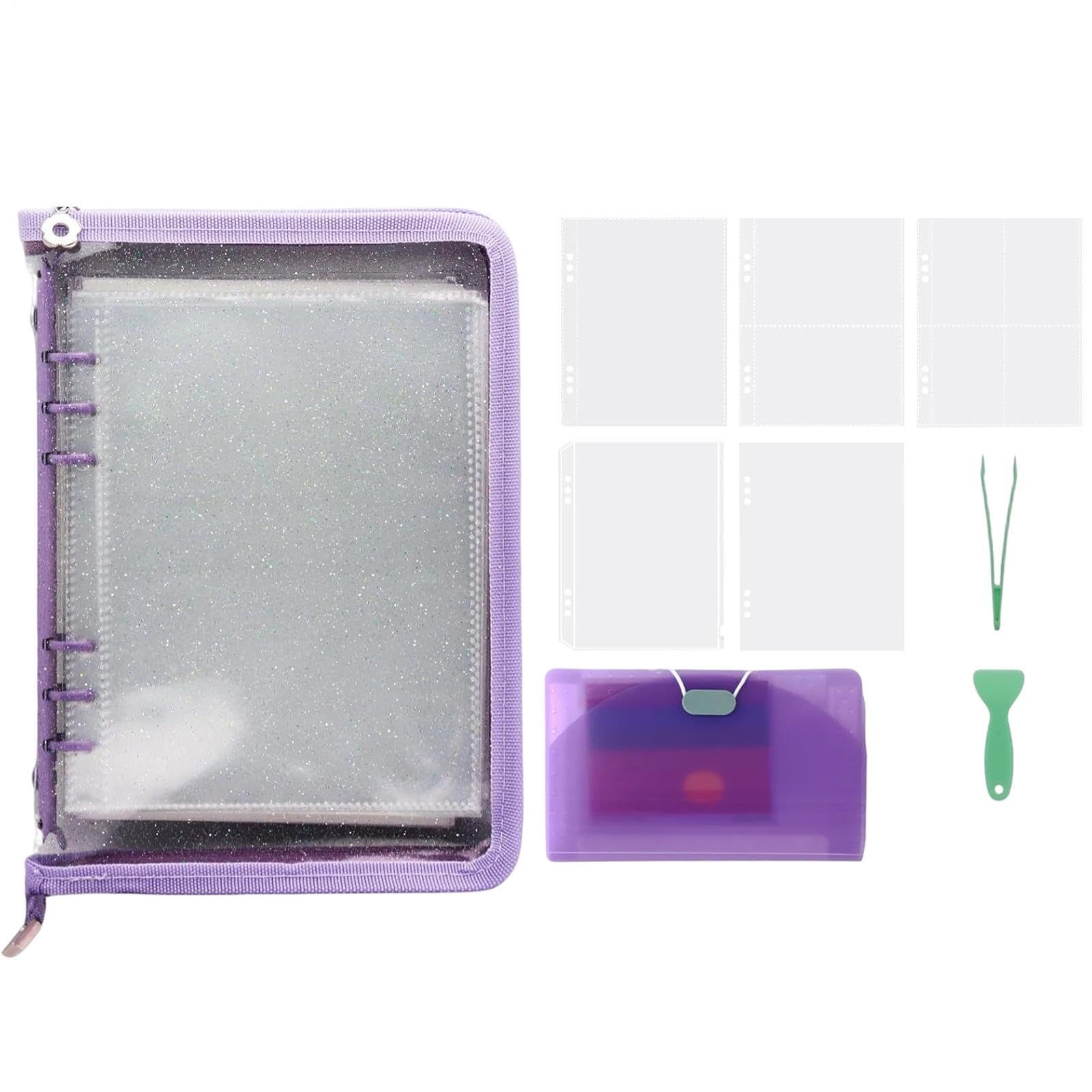 Organizador de pegatinas reutilizable de alta capacidad y cuaderno de stickers para eventos