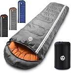 Northroad Outdoor Camping Sleeping Bag, 3 Season Warm & Cool Weather, Winter Spring Fall Lightweight Waterproof Sleeping Bag