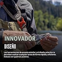 Vista 3 de LEATHERMAN, Wave+, 18 en 1 de tamaño completo, versátil multiherramienta para bricolaje, hogar, jardín, al aire libre o transporte diario (EDC)