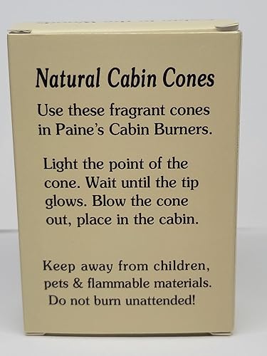 Miniatura 4 de Cabaña en la madera #25 Incienso Log Cabin Conos Paines USA Árbol de Navidad Campfire