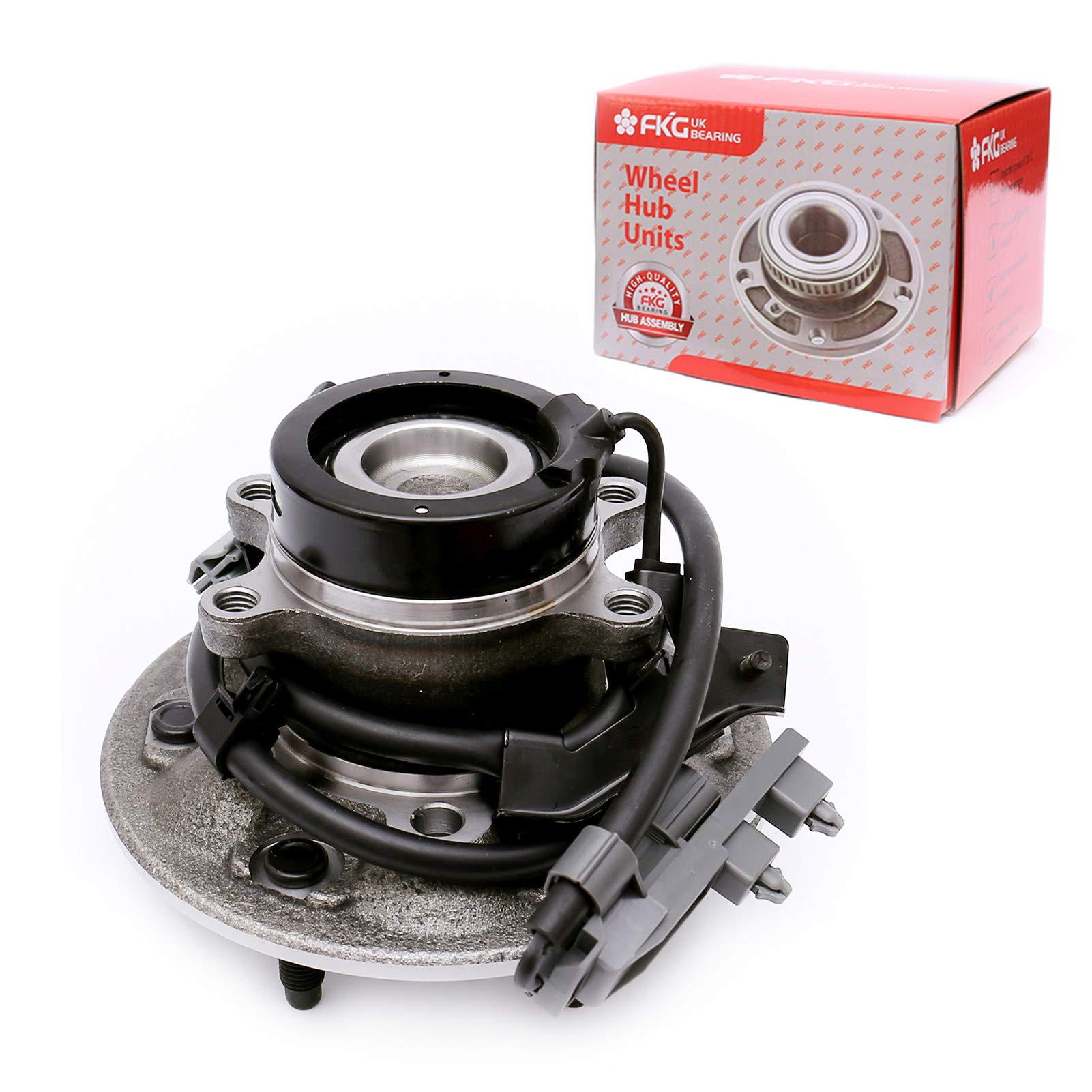 FKG 515106 (2WD ONLY) Front Left Wheel Bearing Hub Assembly fit for 2004-2008 Chevy Colorado, 2004-2008 GMC Canyon, 2006 Isuzu I-280, 2007-2008 Isuzu
