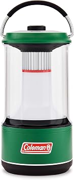 Coleman LED Lantern with BatteryGuard Technology, Water-Resistant 600L/1000L Lantern with 4 Light Modes, Up to 25% More Battery Life Than Traditional Lanterns & 2-Person Sundome Tent, Navy