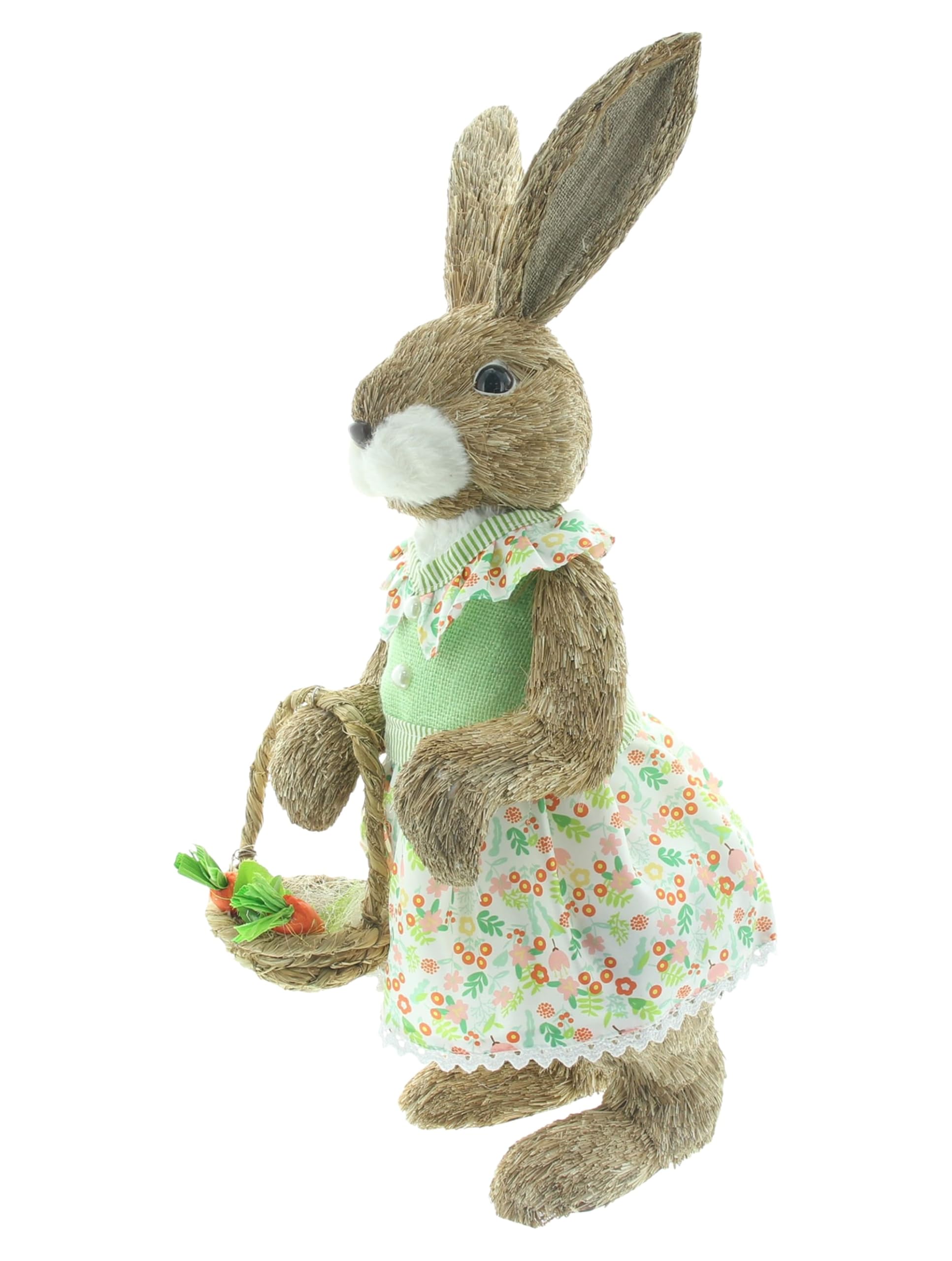 Dekoleidenschaft große Dekofigur Frau Hase 60 cm hoch, Osterhase, Osterdeko, Hasendeko