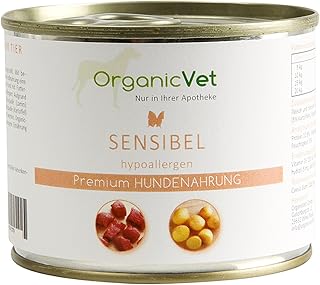 OrganicVet Veterinary Sensitive Dog Food Pack of 6 (6 x 200 g) product image