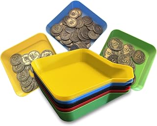 Board Game Trays – Organize, Play, and Win! Get Your Set of Trays Perfect for Board Game Accessories, Tokens, Meeples and Other Small Items... (Mixed)
