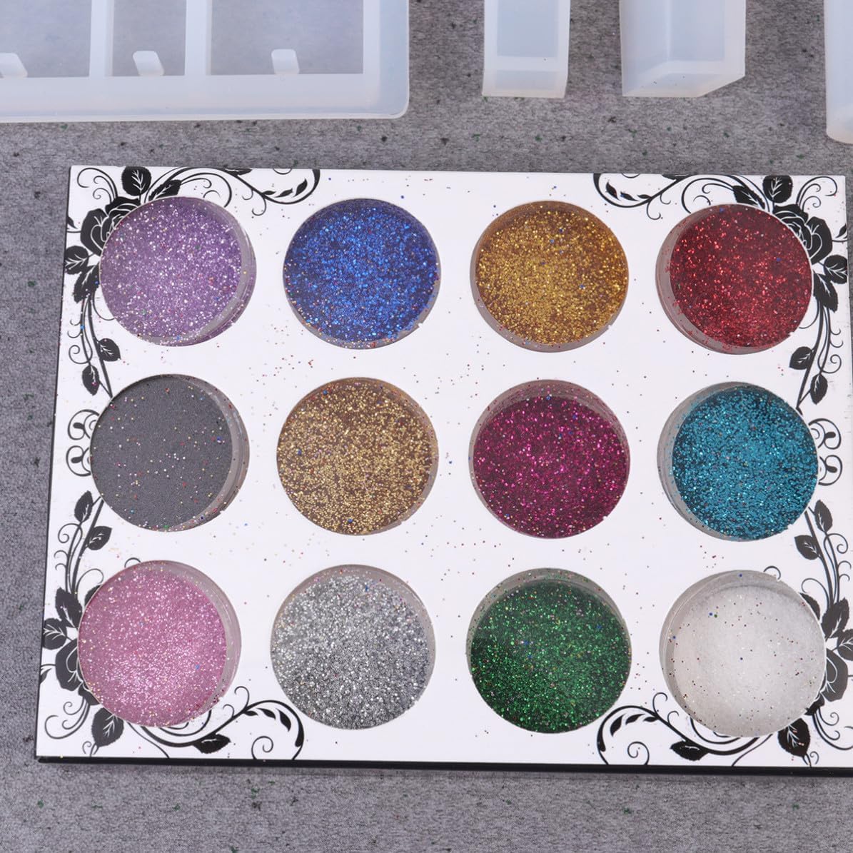 Mikinona 83pcs DIY Jewelry Silicone Mold Set for Earrings and Bracelets