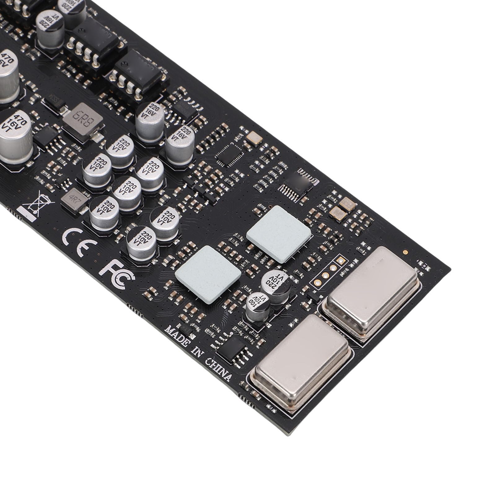 HiFi-PCI-Express-Soundkarte, 100 DB SNR, 5.1-Kanal-interne PC-Audiokarte, Mehrere Schnittstellen, Hohe Abtastrate, PCIE-Soundkarte mit Low-Profile-Halterung für Desktop-Computer