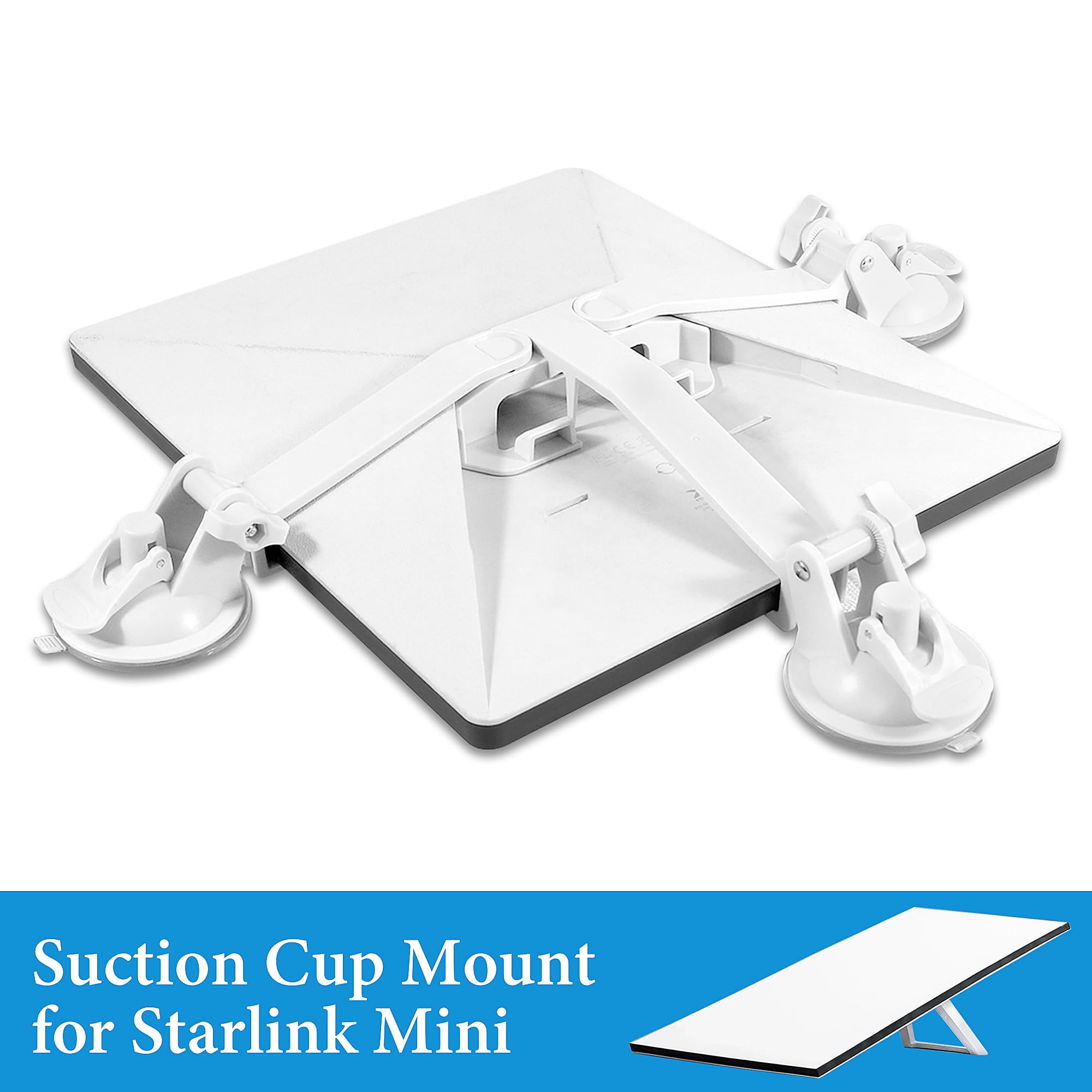 Starlink Mini Sunroof Suction Cup Mount - Mounting Kit For Car Windows And Sunroofs - Starlink Mini Car Mounts - Ensures Stable Satellite Signal While Driving (Suction Cup Mount) For Sale
