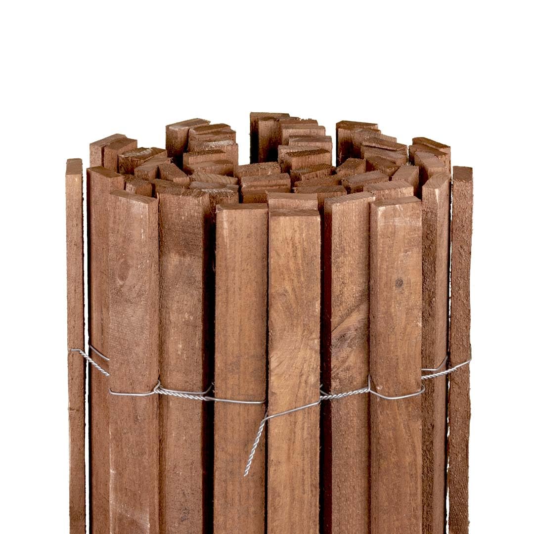Baumschutz-/ Bissschutzzaun aus Fichte (imprägniert) | Länge 5 Meter | Höhe 120 cm | Lattenabstand ~6 cm