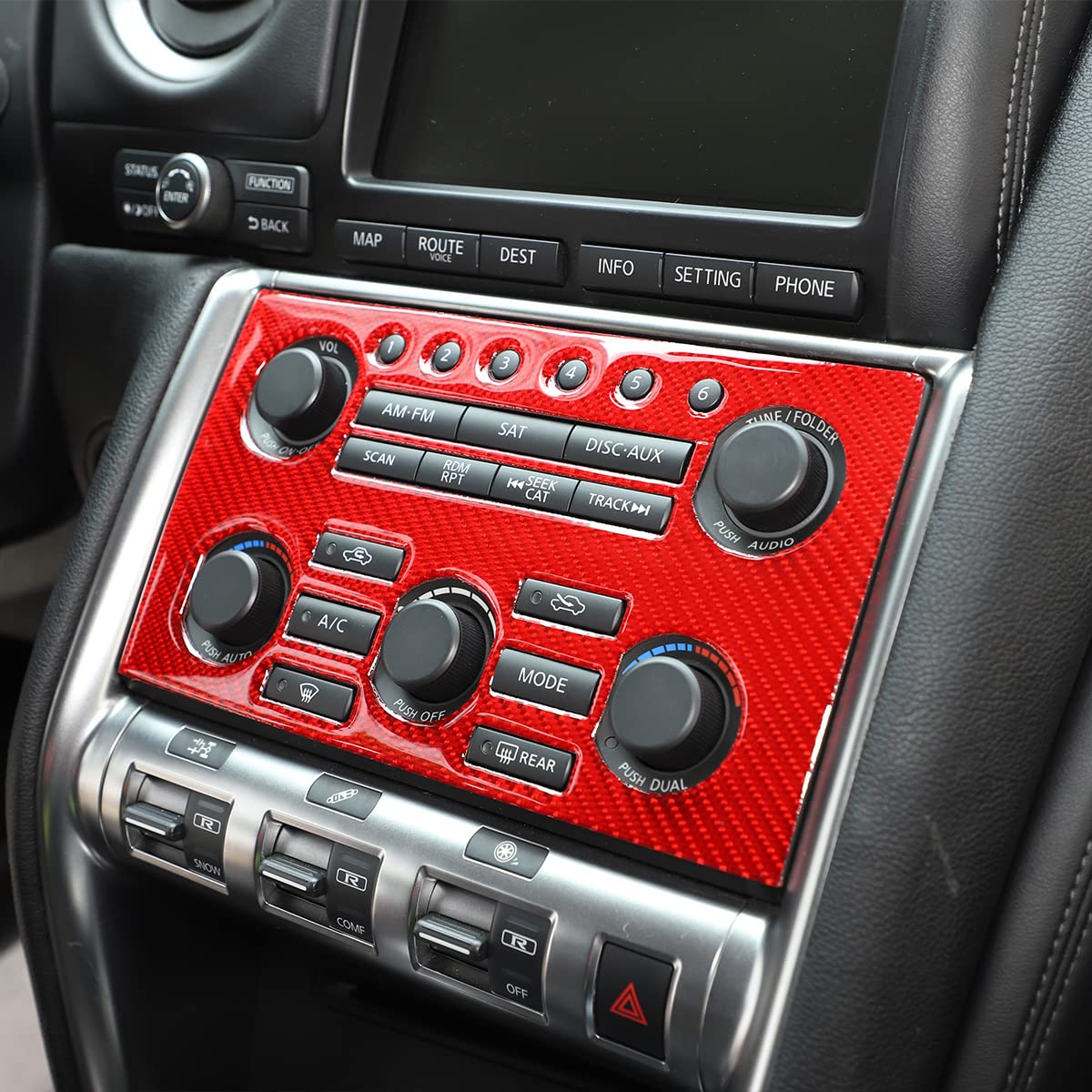 Amazon.co.jp: 日産 GT-R R35 2008-2016に対応 車のセンター