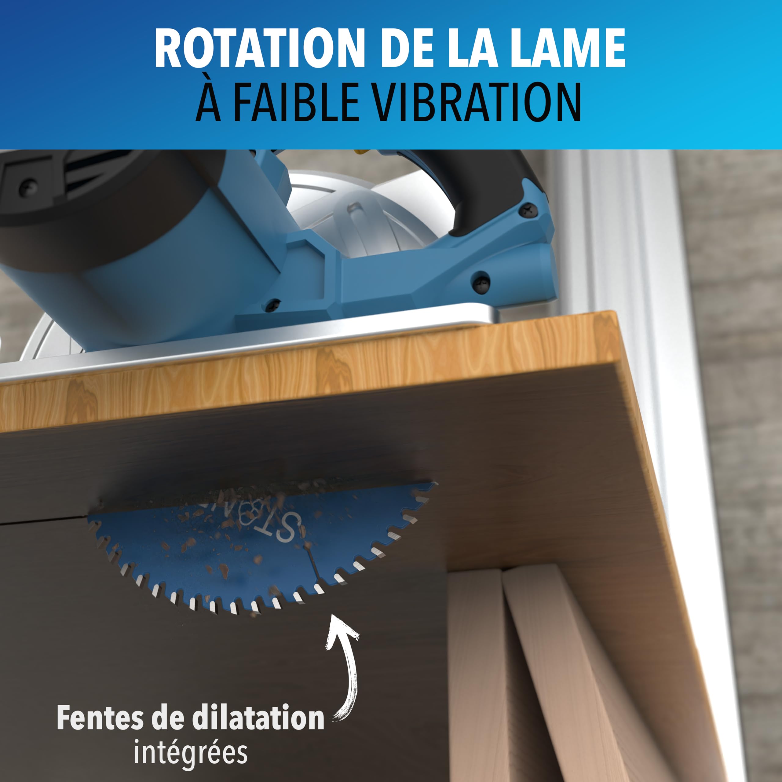 Lame de scie circulaire 315 x 30 mm [avec adaptateur sur alésage 20 et 16 mm], compatible avec meuleuse d'angle Bosch, Makita, etc. - Lame de scie circulaire - Résistante aux ongles - Pour bois