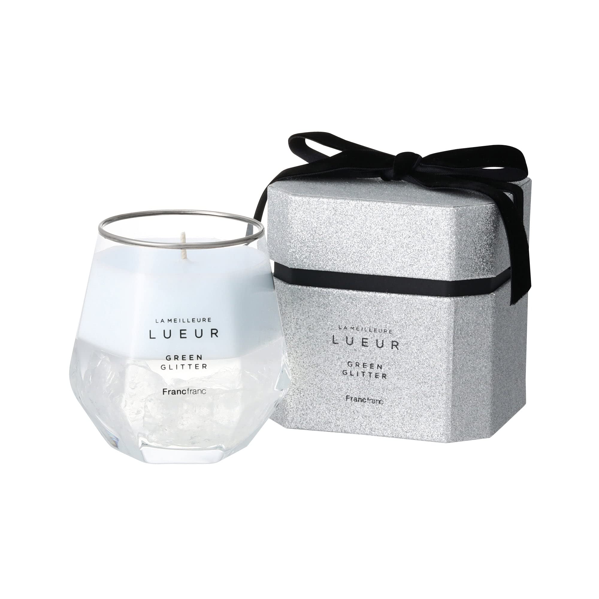 Amazon.co.jp: Francfranc フランフラン リュール キャンドル シルバー