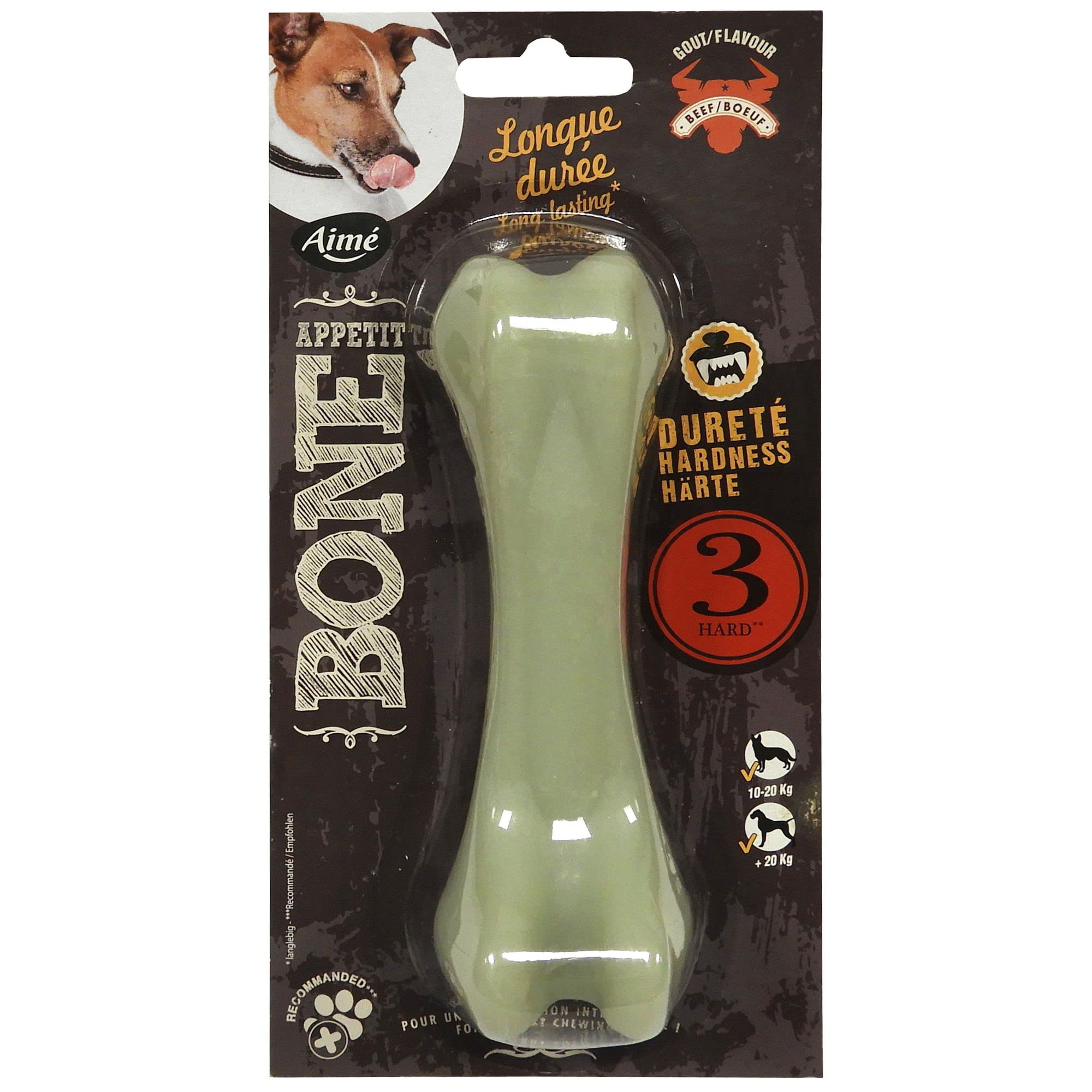 Aime AGRO-NYLON BONE APPETIT HARD- M FEMUR BEEF FLAV