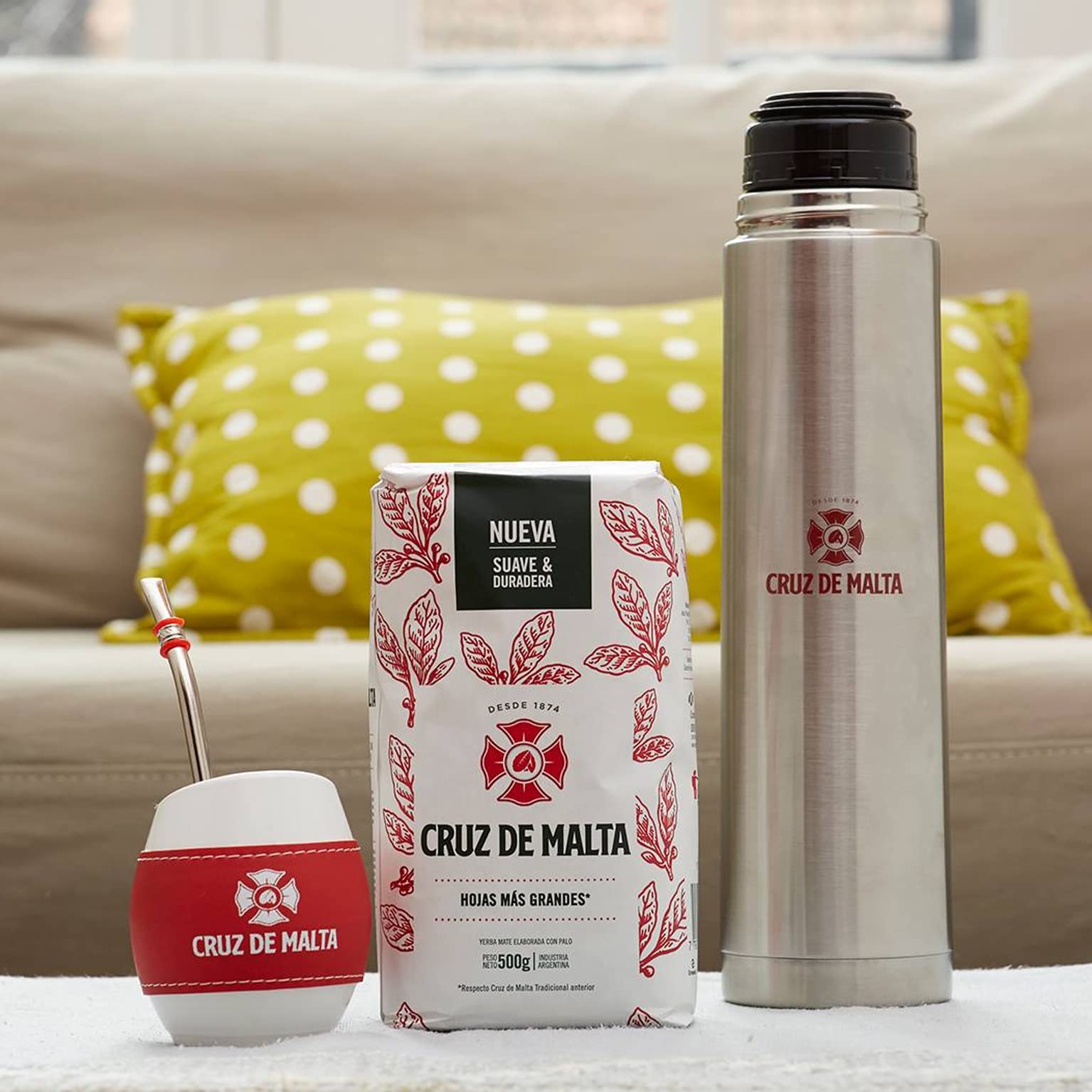 Cruz de Malta Yerba Mate Tradicional 3 kg - El tiempo de maduración es de 12 meses - Yerba Mate Argentina