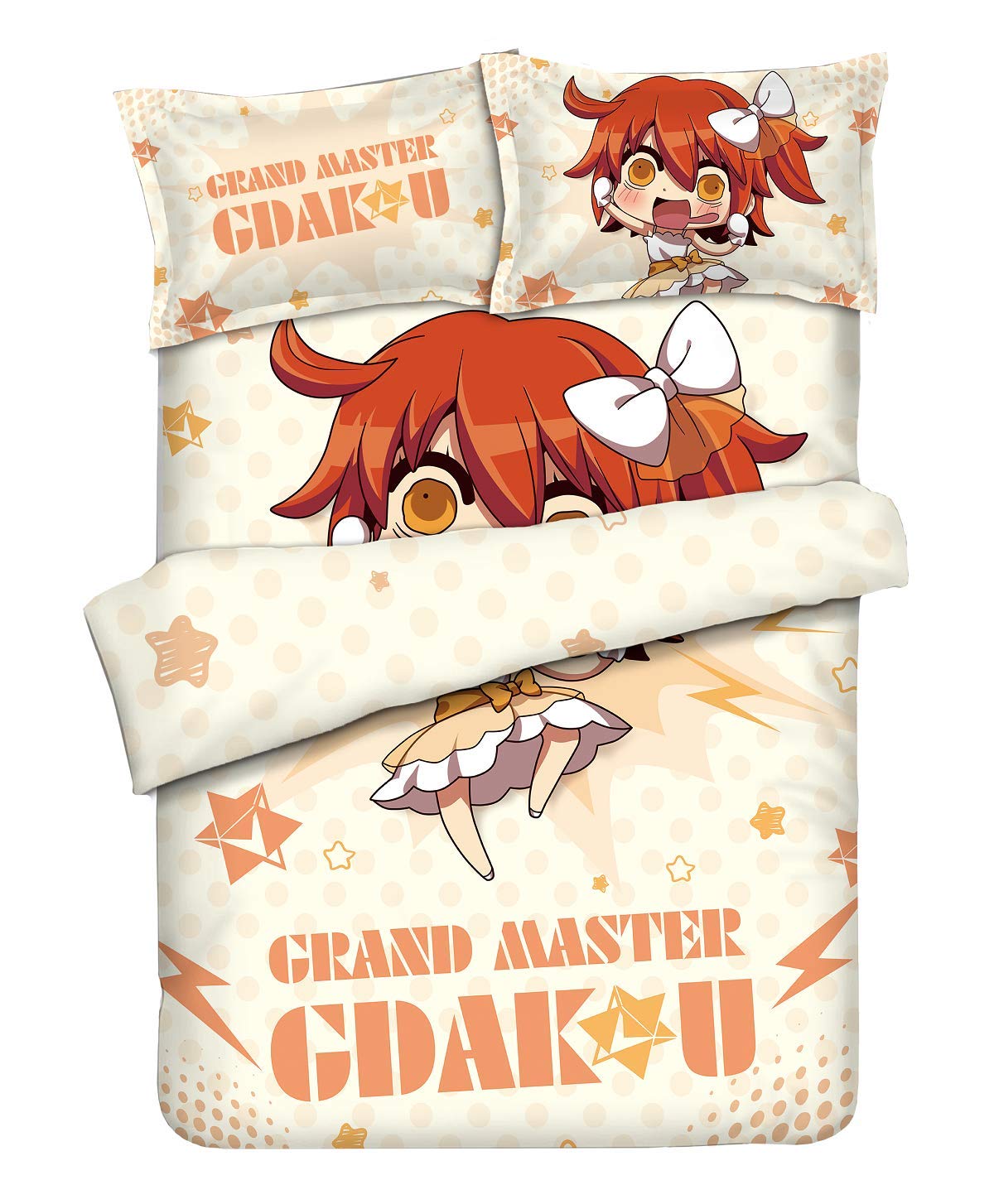 MXDFAFA Japanese Anime Fate Stay Night Fate Grand Order Gudako Otaku Bedding Linen Bedding Set Bed S