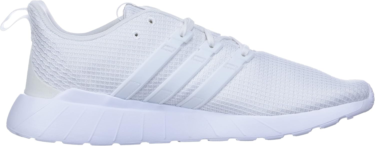 adidas mens Questar Flow Sneaker Running Shoe, White, 10.5 US