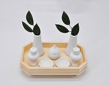 Amazon｜三宝 三方 8寸 足打三宝 長三宝 8寸 幅24x長さ12x高さ