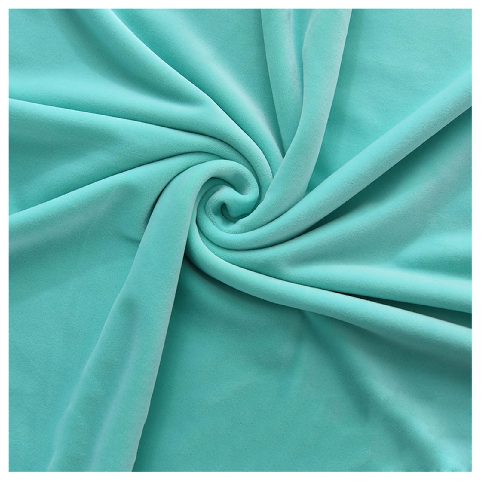 Velvet Fabric Squares 50x50cm, 38 Color Plush Plain Velour Fabric Craft Dress Fabric Curtain Material for Upholstery, DIY Crafts, Blinds, Dressmaking, Chair Seat Cover, Fashion Accessories (Color : G