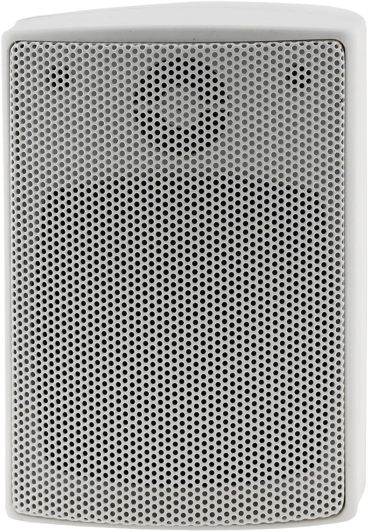White 2-Way 6" Inch 120 Watts 120W 6 Ohms In-Wall Home Theater Speaker - View #2