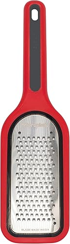 Microplane Select Series Rallador de queso de hoja gruesa (rojo)
