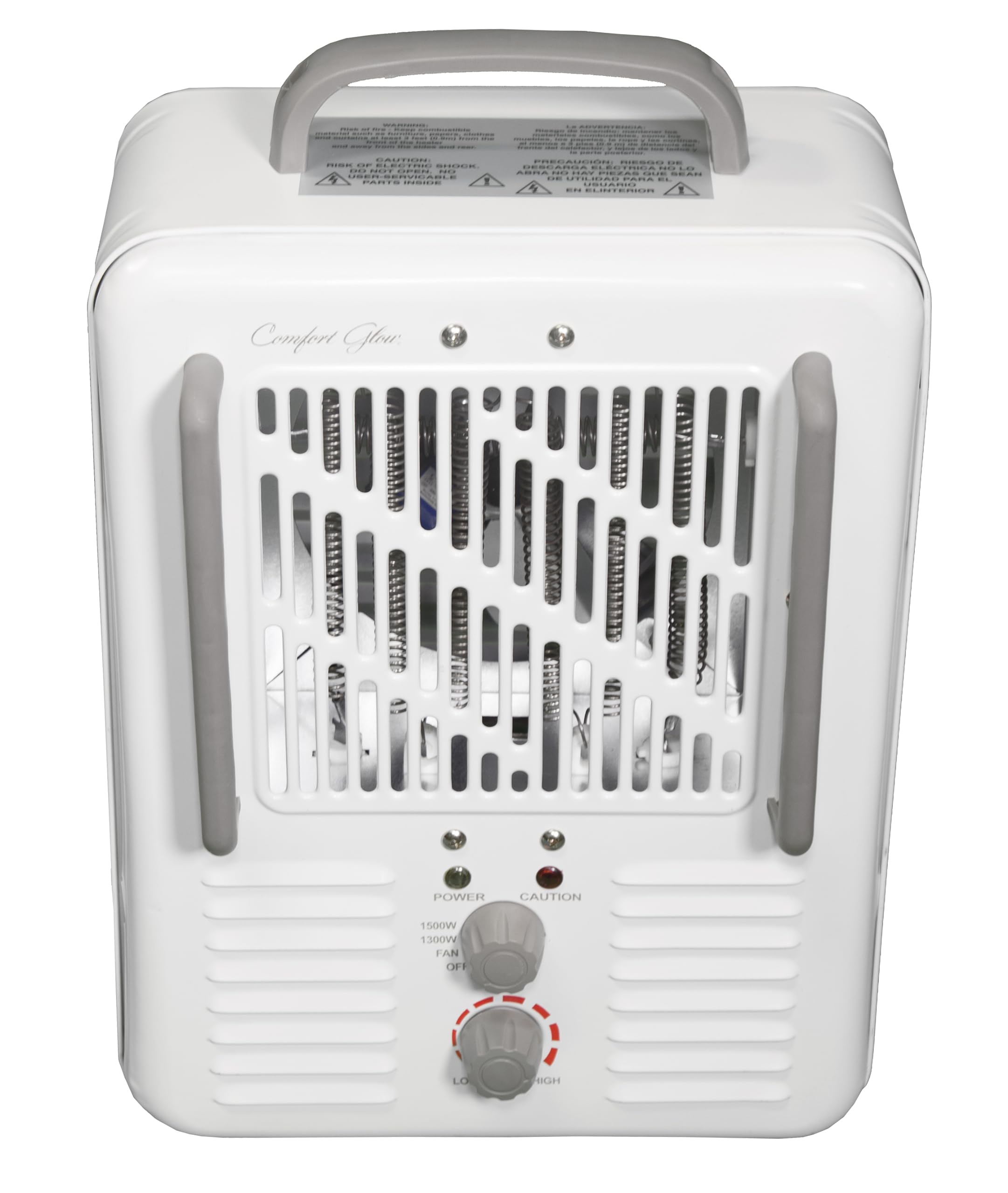 Amazon.com: Comfort Glow EUH341 Milkhouse Style Electric Heater 5,200 Btu,  White, Length: 7in, Width: 10.25in, Height: 15.5in : Home u0026 Kitchen