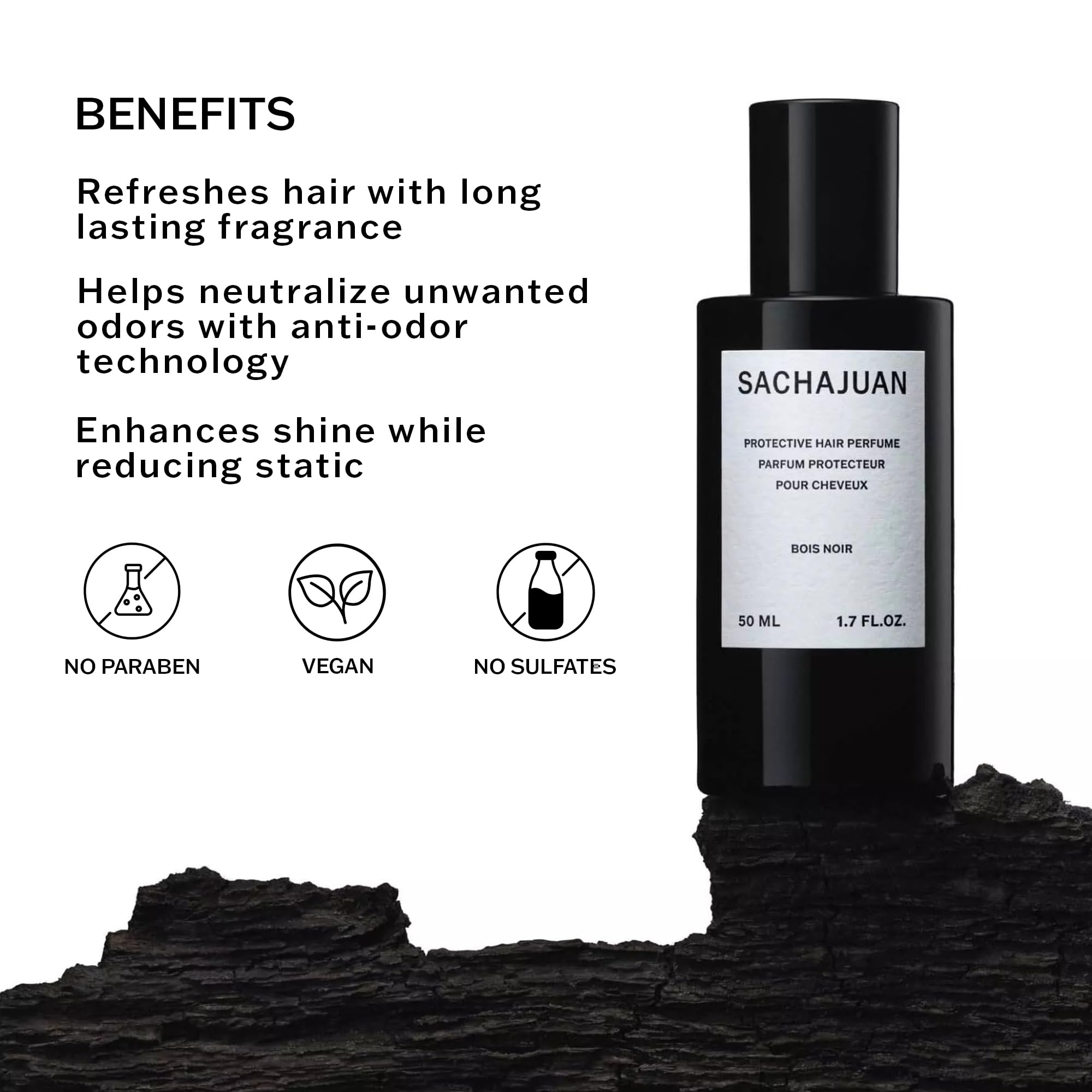 SACHAJUAN Protective Hair Perfume Bois Noir 50 ml