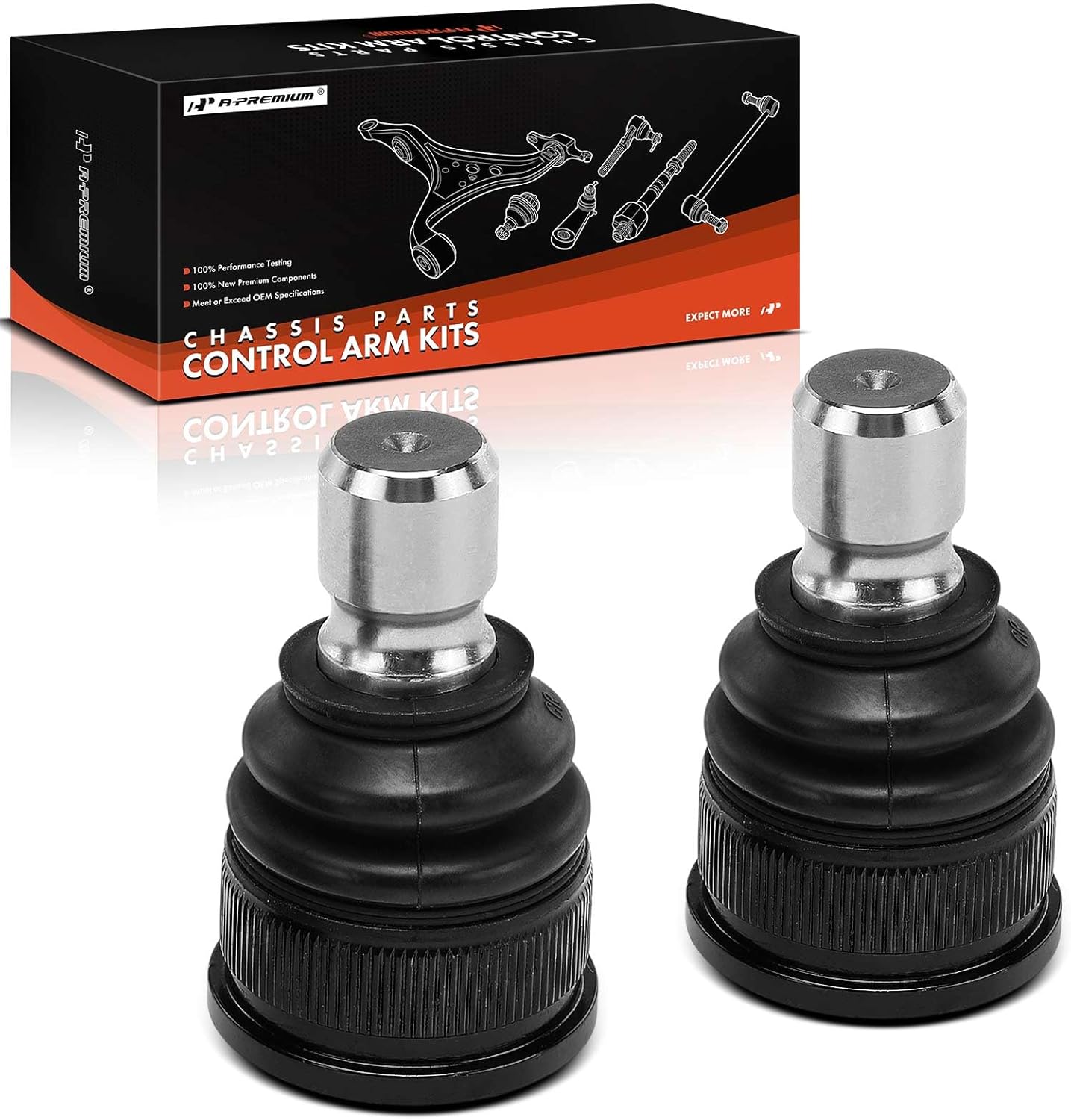 A-Premium 2 x Front Lower Ball Joints, Compatible with Mazda CX-5 2013-2023, 3 2014-2023, 6 2014-2021, CX-3 2016-2022, CX-30 2020-2023