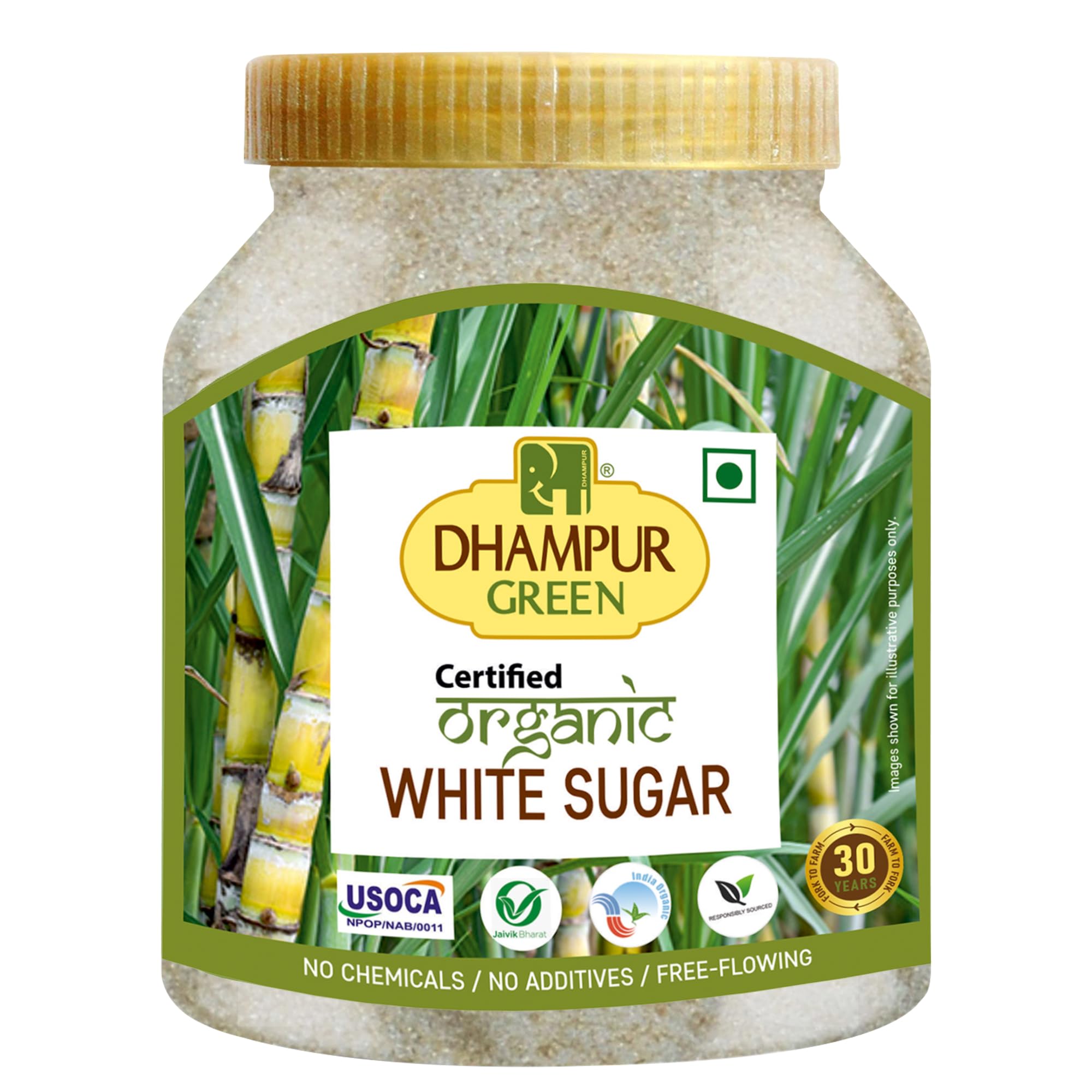 Dhampurgreen Organic White Sugar, 800G (B01G6LWIUG) Amazon Price History, Amazon Price Tracker
