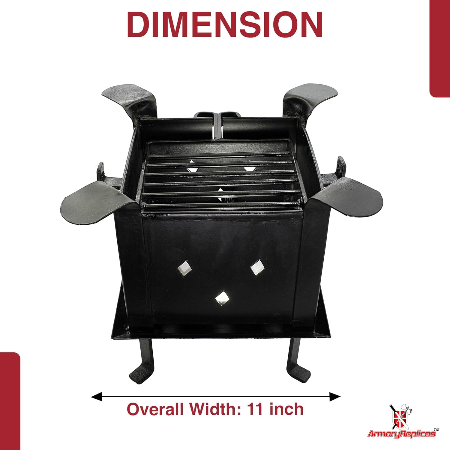 Armory Replicas Ancient Roman Fire Pit Grill