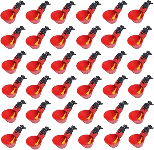 Miniatura 9 de Máquina de beber aves de corral completamente automática Taza de pollo para beber, tazas de riego de polloMáquina de beber aves de corral (24)