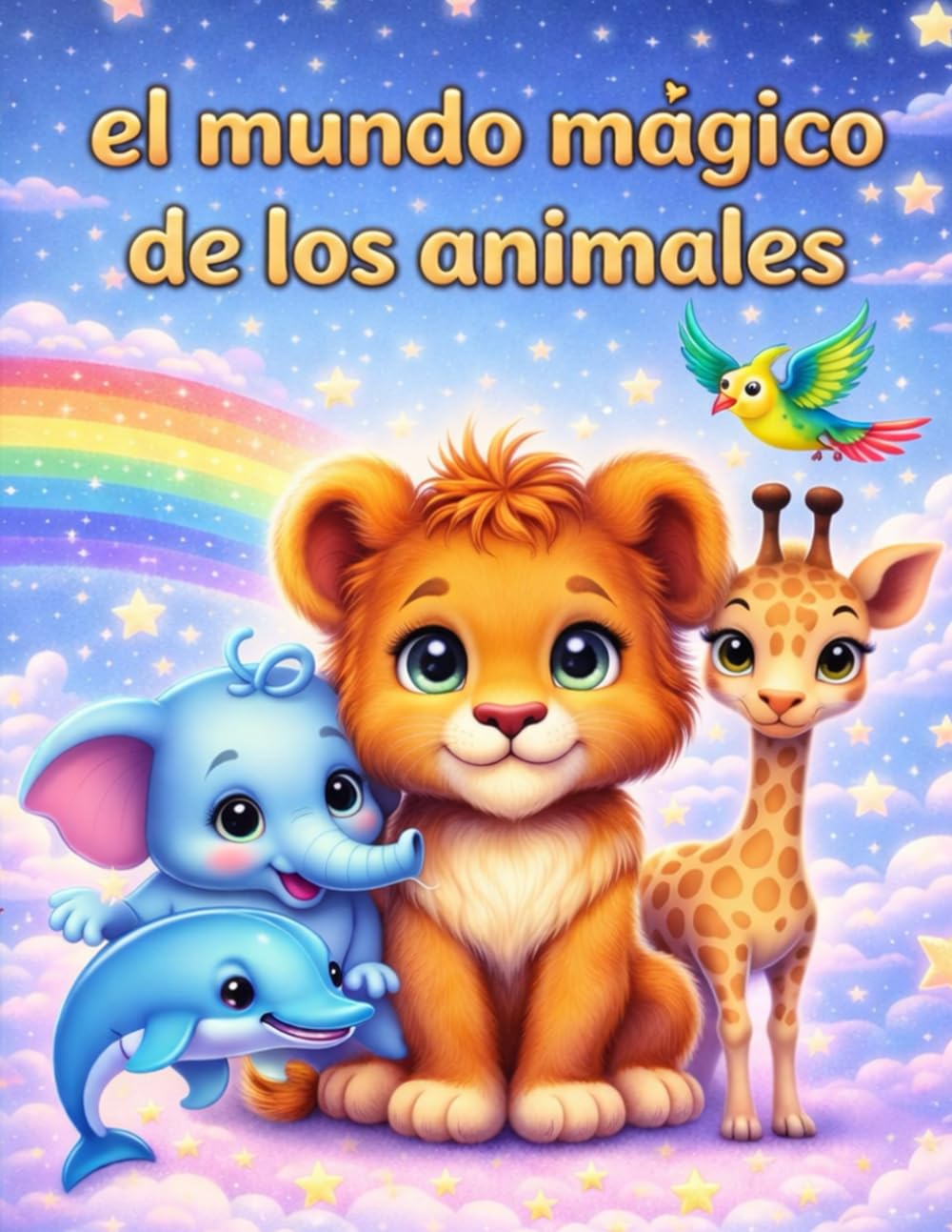 El Mundo Mágico de los Animales: animales ilustrados con descripciones sencillas para niños